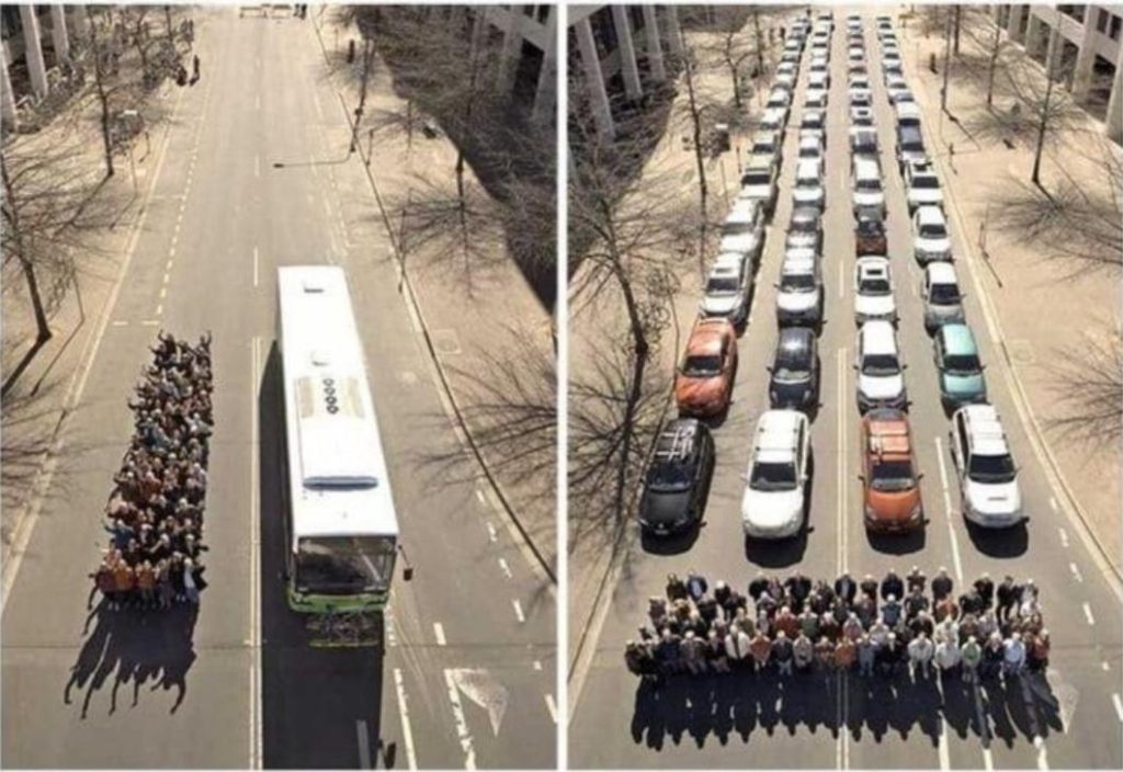How Do Buses Fit In The Same Lane As Cars