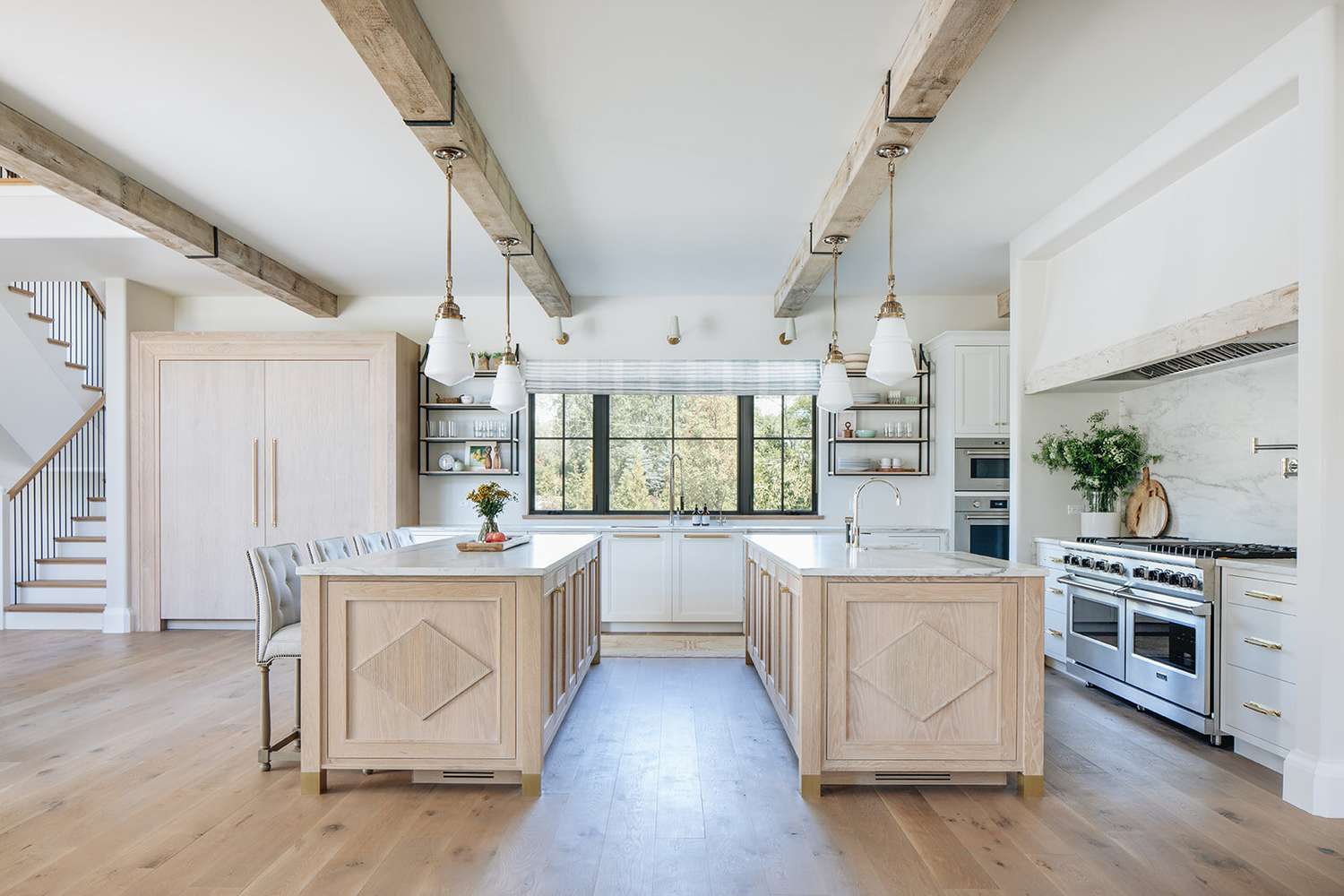 Two Islands, One Beautiful Kitchen